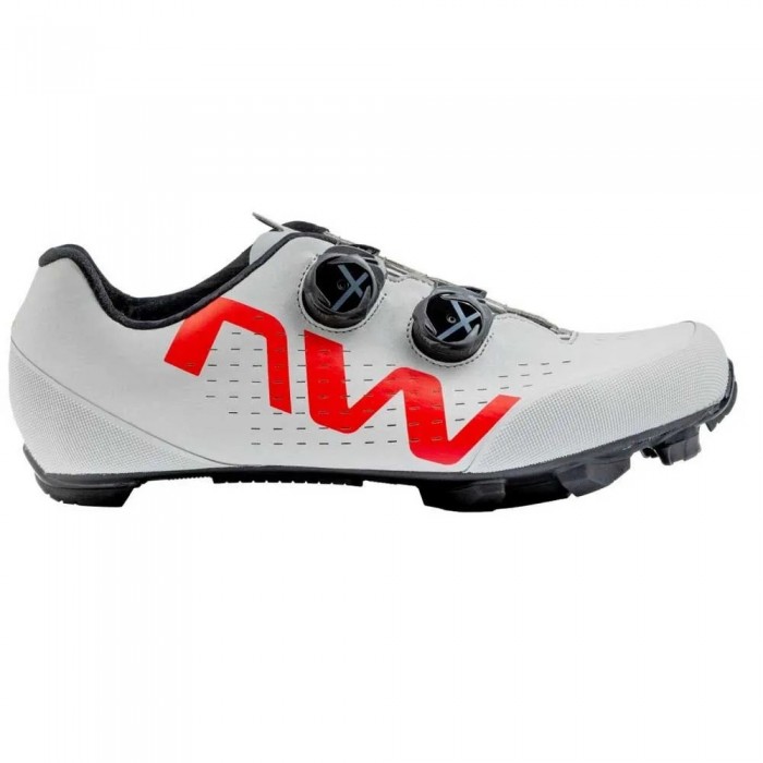 [해외]노스웨이브 Rebel 3 MTB 신발 1141296758 Light Grey / Fluo Red