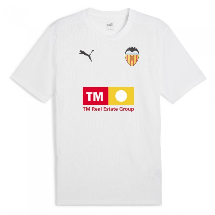 [해외]푸마 Valencia CF 주니어 트레이닝 반팔 티셔츠 3140940559 White