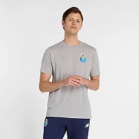 [해외]뉴발란스 FC Porto Graphic Heathertech 반팔 티셔츠 3141148879 Athletic Grey Heather