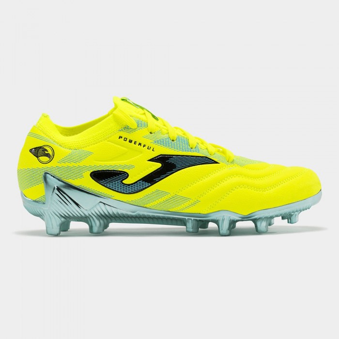 [해외]조마 파워ful Cup FG 축구화 3141140676 Neon Yellow / Turquoise