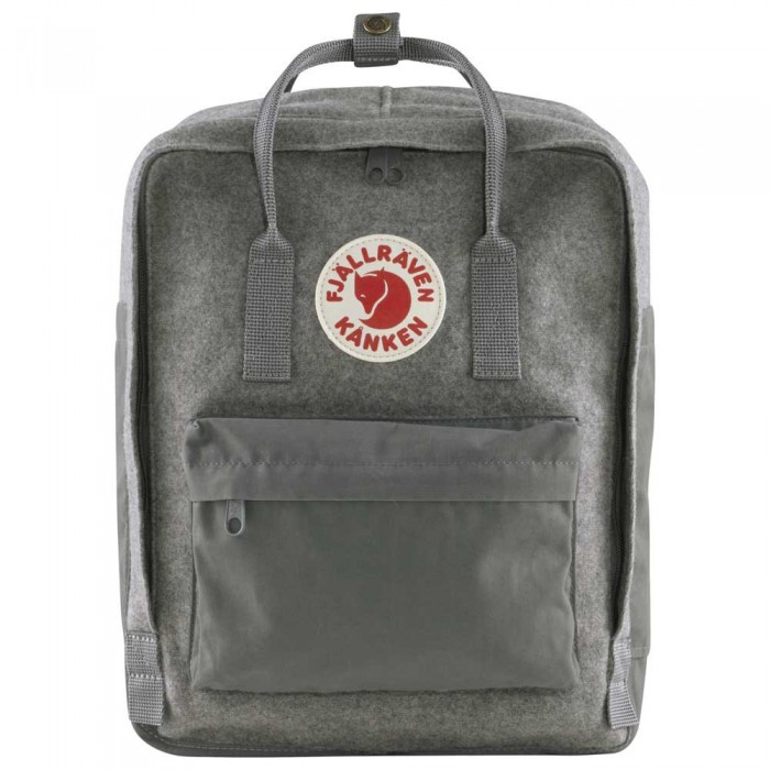 [해외]피엘라벤 K?nken Re-Wool 16L 배낭 4138026588 Granite Grey