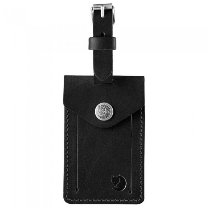 [해외]피엘라벤 Leather Luggage Tag 4138244613 Black