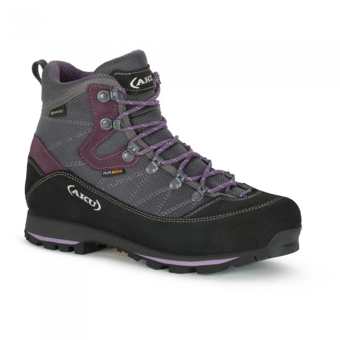 [해외]아쿠 Trekker Lite III 고어텍스 등산화 4141386295 Anthracite / Violet