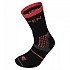 [해외]lorpen T3MWC T3 긴 양말 4141332033 Black / Red