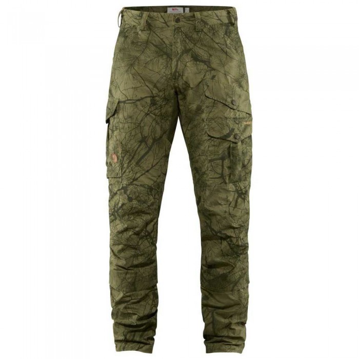 [해외]피엘라벤 Barents Pro Hunting 바지 4138034662 Green Camo / Deep Forest