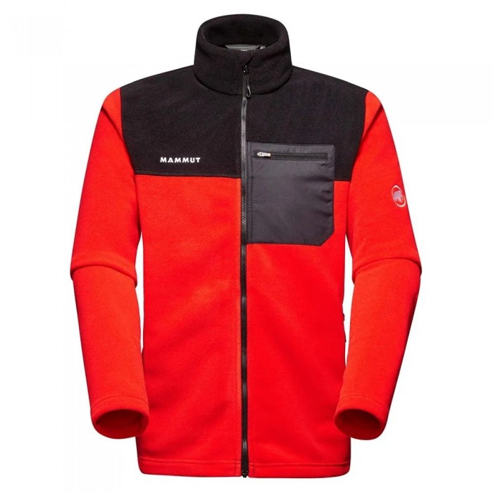 [해외]마무트 Innominata 지퍼 플리스 4141406976 Mammut Red / Black