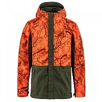 [해외]피엘라벤 Drev Hybrid 자켓 4141222051 Deep Forest / Orange Multi Camo