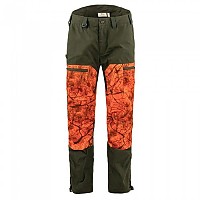 [해외]피엘라벤 Drev Hybrid 바지 4141222053 Deep Forest / Orange Multi Camo