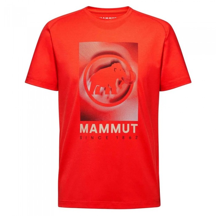 [해외]마무트 Trovat 반팔 티셔츠 4141407220 Mammut Red