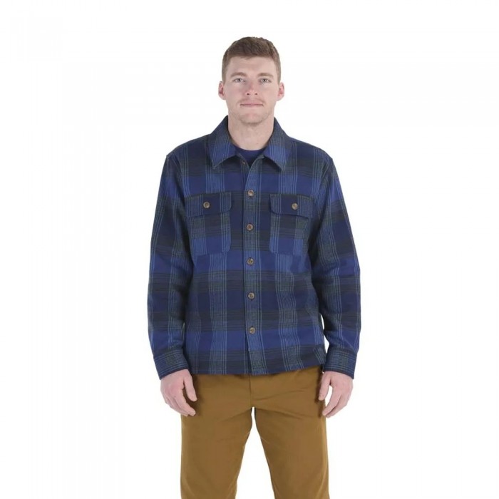 [해외]마모트 Incline 헤비weight Flannel 긴팔 셔츠 4141392989 Twilight Blue