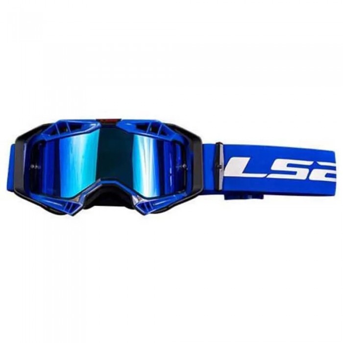 [해외]LS2 Aura Iridium 오프로드 고글 9139019094 Black / Blue