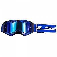 [해외]LS2 Aura Iridium 오프로드 고글 9139019094 Black / Blue