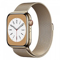 [해외]APPLE Series 8 GPS+Cellular 45 mm watch 6139331686 Gold Stain Mila