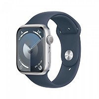 [해외]APPLE Series 9 GPS 45 mm watch 6140371222 Silver / Storm Blue