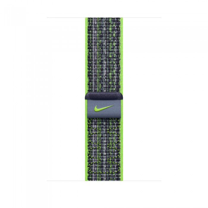 [해외]APPLE 속박 나이키 Sport Loop 45 mm 6140374958 Bright Green / Blue