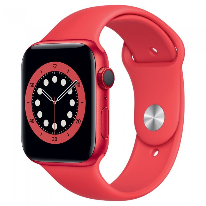 [해외]APPLE Series 6 GPS+Cellular 44 mm 시계 리퍼비쉬 6141287463 Red