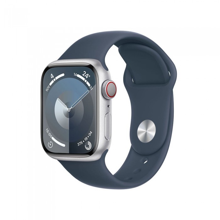 [해외]APPLE Series 9 GPS+Cellular 시계 리퍼비쉬 6141332739 Silver / Steel Blue