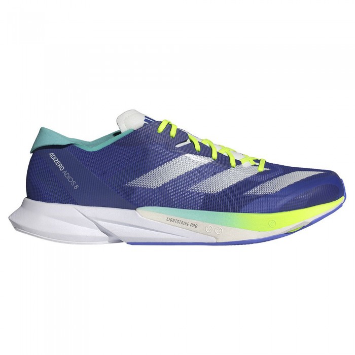 [해외]아디다스 Adizero Adios 8 러닝화 6141097160 Lucid Blue / Zero Met / Lucid Lemon