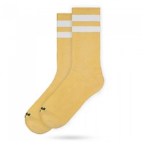 [해외]AMERICAN SOCKS Buttercup Cotton Half 긴 양말 6139030705 Yellow / White