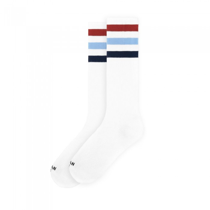 [해외]AMERICAN SOCKS Mcfly 긴 양말 6139030716 White / Yellow