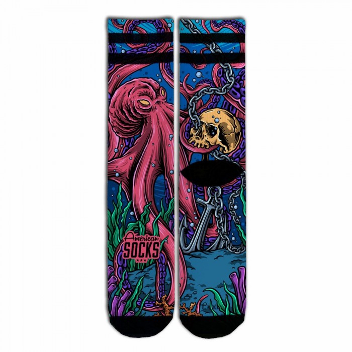 [해외]AMERICAN SOCKS Octopus Coolmax 40066361393251 양말 6139542571 Multicolor