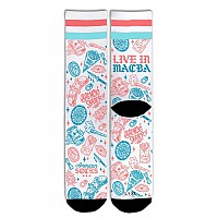 [해외]AMERICAN SOCKS Macba Coolmax 40062357176419 양말 6139542603 White / Blue / Orange