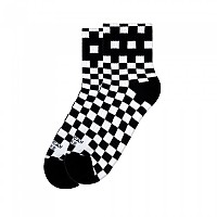 [해외]AMERICAN SOCKS Checkerboard 짧은 양말 6141118318 White / Black