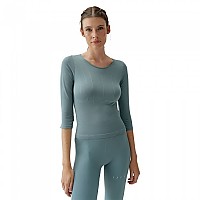 [해외]BORN LIVING YOGA Krisha Seamless 3/4 소매 티셔츠 6140250475 Tin