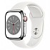 [해외]APPLE Series 8 GPS+Cellular 41 mm watch 14139331681 Silv Stain What