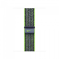 [해외]APPLE 속박 나이키 Sport Loop 41 mm 14140374952 Bright Green / Blue