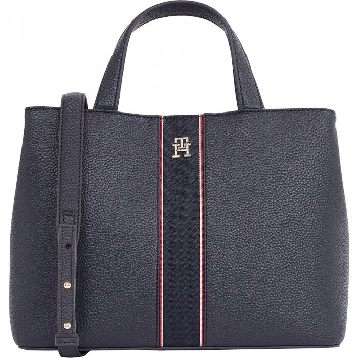 [해외]타미힐피거 Legacy Satchel 토트백 141213603 Space Blue