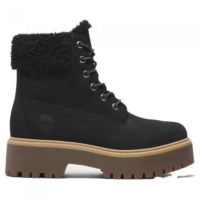 [해외]팀버랜드 Stone Street Warm Lined WP 부츠 141158194 Black Nubuck