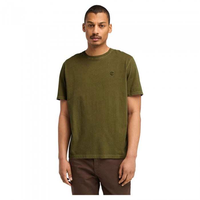 [해외]팀버랜드 Dunstan River Garment Dye 반팔 티셔츠 141176383 Dark Olive