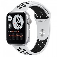 [해외]APPLE 나이키 Series 6 GPS 44 mm watch 1137777402 Silver / Pure Platinium / Black