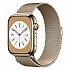 [해외]APPLE Series 8 GPS+Cellular 45 mm watch 1139331686 Gold Stain Mila