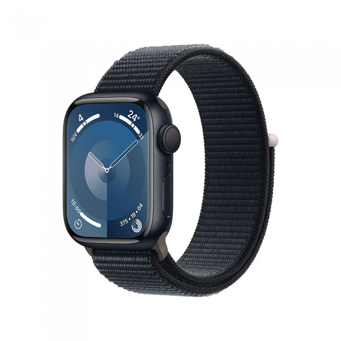 [해외]APPLE Series 9 GPS Sport Loop 45 mm watch 1140371232 Midnight