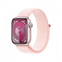 [해외]APPLE Series 9 GPS Sport Loop 41 mm watch 1140371233 Pink / Light Pink