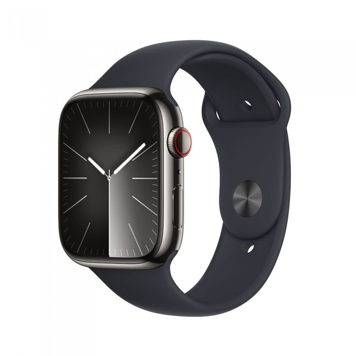 [해외]APPLE Watch Series 9 GPS+Cellular 1140371244 Graphite / Steel Midnight