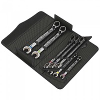 [해외]WERA Joker Switch Set Of Ratcheting Combination Wrenches 11 Parts 1137894170 Silver