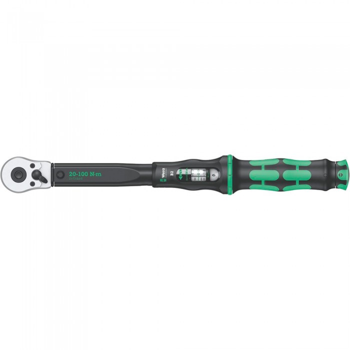 [해외]WERA 토크 렌치 Click-Torque B 2 1137894180 Black / Green