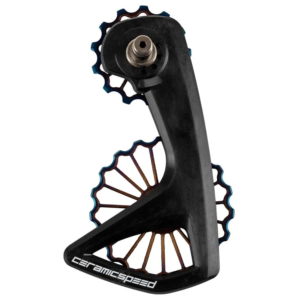 [해외]세라믹스피드 OSPW RS 3D-Ti Shimano 9250/8150 디레일러 케이지 1141278967 Black / Oil Slick