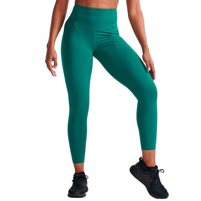 [해외]2XU Form Hi-Rise Comp 7/8 레깅스 7140623570 Forest Green / Forest Green