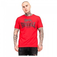 [해외]LONSDALE Logo 반팔 티셔츠 7141308155 Red / Black