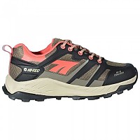 [해외]HI-TEC Toubkal Low WP 하이킹화 4141090186 Black / Taupe / Georgia Peach