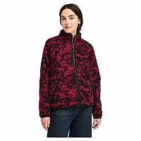 [해외]팀버랜드 Printed Sherpa 지퍼 플리스 4141176676 Floral Red Beet Print