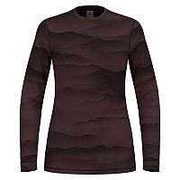 [해외]오들로 Merino Ridgelines 긴팔 베이스 레이어 4141332724 Fudge / Black