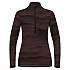 [해외]오들로 Merino Ridgelines 긴팔 베이스 레이어 4141332725 Fudge / Black / Black