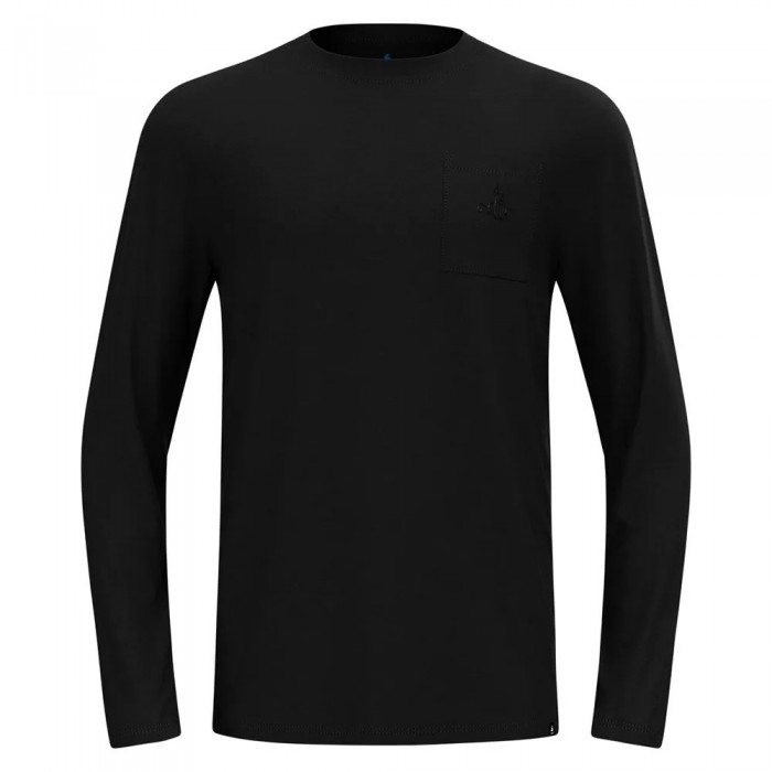 [해외]오들로 Merino 200 Pocket 긴팔 베이스 레이어 4140799639 Black