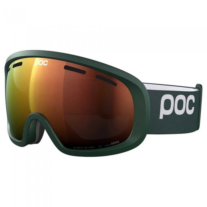 [해외]POC Fovea Mid 스키 고글 5141356130 Pargasite Green / Partly Sunny Orange