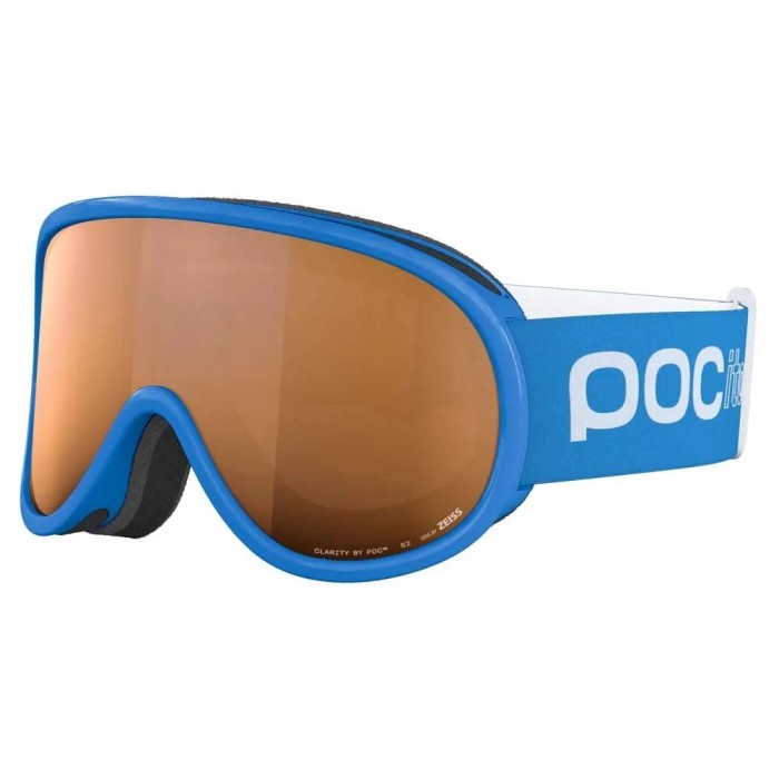 [해외]POC POCito Retina 스키 고글 5141356199 Fluorescent Blue / Partly Sunny Light Orange